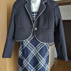 ヒロミチナカノ　150 女の子　小学校卒業式　スーツ　ワンピース