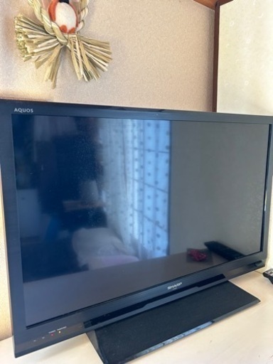【受渡確定】2014年式　SHARP液晶カラーテレビ