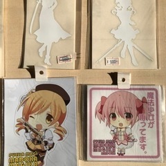 まどかマギカカッティングステッカーの画像