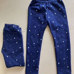 【美品】裏起毛レギンス　110サイズ