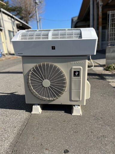 L76　美品 2022年製　シャープ 2.2kWエアコン AY-N22H-W ～9畳