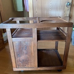 昭和レトロ　ワゴン台　　近日処分