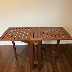 IKEA テーブル　折りたたみ可