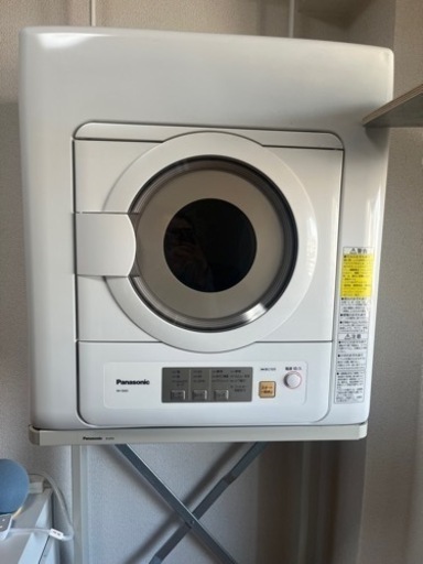 Panasonic 衣類乾燥機NH-D603 ＋ユニット台 （床置きタイプ） N-UF21 ＋新品のフィルターカバー＋乾燥フィルター60枚入り3セット