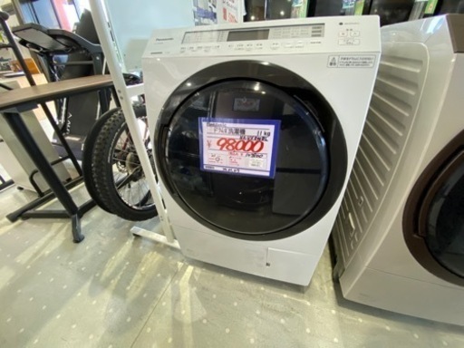 Panasonic NA-VX800BL ドラム式洗濯機　21年製