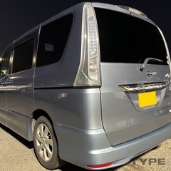 ガソリン代 節約☆ミニバン ハイブリッド入りました‼️H25年式☆月々1.3万円〜分割払い可❗️車検2年付き！大人気☆ニッサン セレナハイウェイスター☆フリップダウンモニター☆クルーズコントロール搭載☆8人乗り☆SDナビ☆TV・DVD☆ETC☆バックカメラ付き☆両方電動スライドドア☆事故修復歴無し☆ドラレコ付きのフル装備☆車内広々三列シート‼️の画像