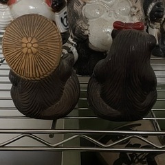 タヌキの置物の画像