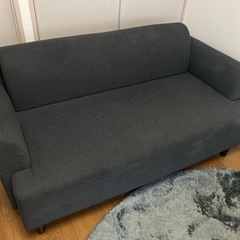IKEA 2人がけソファー　の画像