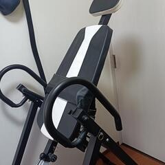 逆 ぶら下がり 健康 器 逆立ち マシン ７段階高さ調節 耐荷重120KG  懸垂マシン 折りたたみ式 ダイエット 筋 トレ トレーニングの画像