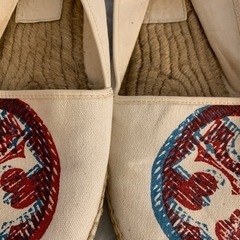 トリーバーチ　🍀
トートバッグとエスパドリーユsize7の画像