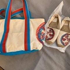 トリーバーチ　🍀
トートバッグとエスパドリーユsize7