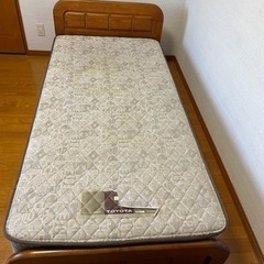 シングルベッドの画像