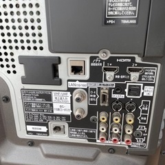 2009年製 パナソニック プラズマテレビ 37インチ リモコン付の画像