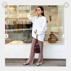 新品未使用【TODAYFUL】ジャージーレギンスの画像