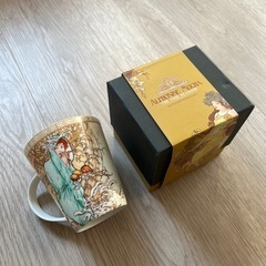 ミュシャ　冬　マグカップ　450ml