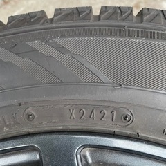 185/65R15 スタッドレスタイヤ　ホイール付　の画像