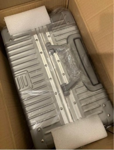 スーツケース　キャリーケース　M 　61L 親子　ミニキャリー　新品　シルバー