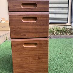 デスクワゴン 3段 美品
