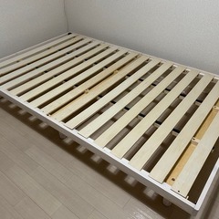 ニトリ　セミダブルベッド　すのこ