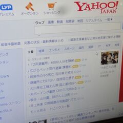 2012年製 ジャンク扱 HP 21.5インチ ディスプレイ LA244A ボタン操作不可　N-193の画像