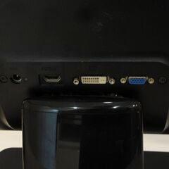 2012年製 ジャンク扱 HP 21.5インチ ディスプレイ LA244A ボタン操作不可　N-193の画像