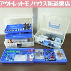 ミニ四駆 車体 ギア モーター タイヤ 工具 他 パーツまとめて...