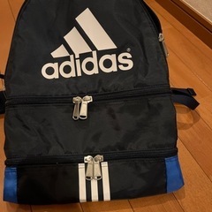 新品未使用adidasリュック・3箇所に入るの画像