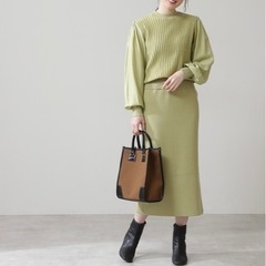 N. Natural Beauty Basicドッキングニットセットアップ の画像