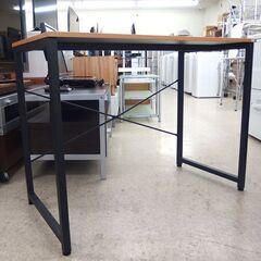 ワークデスク 幅95cm ニトリ シンプルデスク PCデスク パソコンデスク 作業台 机 つくえ ☆ 札幌市 北区 屯田の画像