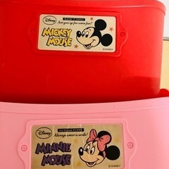 ディズニー　やわらかバケツ　ミニ　３つの画像