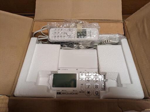 新品　固定電話＋ファクシミリ