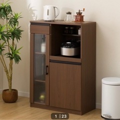 食器棚 ニトリの画像