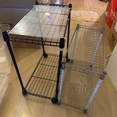 100円ショップで建て組みラック