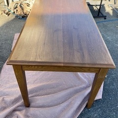 ダイニング テーブル 無垢 木 木製 机 卓 ビンテージ アンティーク好きに！