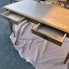 ダイニング テーブル 無垢 木 木製 机 卓 ビンテージ アンティーク好きに！