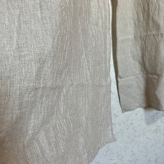 【美品】ニトリ　NITORI  のれん　アサNA  パーテーション　すだれ　間仕切り　目隠し　麻　ベージュの画像