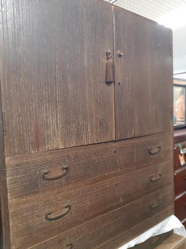 引取先決まりました！】築100年以上の古民家から入荷 着物箪笥 時代
