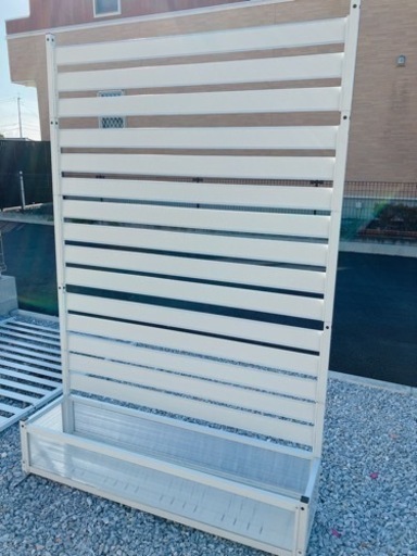 アルミプランターフェンス　4つ