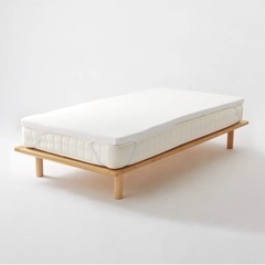 無印良品　 ポリエステルわたトッパーかため　セミダブル  サイズ：セミダブルの画像