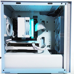 【新品組立】初音ミク（雪ミク）仕様自作ゲーミングPC / Ryzen5 5500 / RX6650XT / DDR4-16GB /NVMe M.2 SSD 512GB / Windows 11の画像
