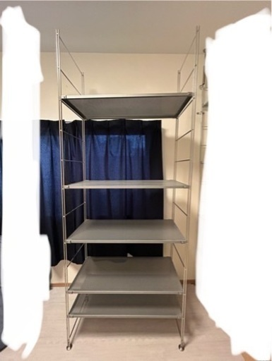無印良品　シェルフ　特大帆立