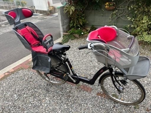 ブリヂストン　子供2人乗せ自転車　取り引き完了