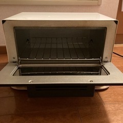 【美品】アイリスオーヤマ　ミラーオーブントースター　2020年製　受け皿なしの画像