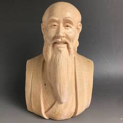 🔷🔶🔷ut11/92 西頭哲三郎 作 原田観峰像 珍品 博多人形...