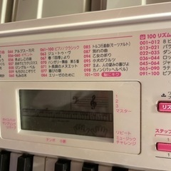 カシオ　キーボードの画像