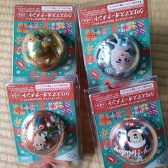 DISNEY100　クリスマスオーナメント4点セット