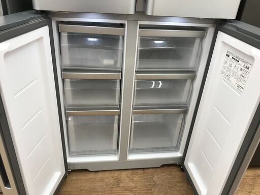 ★ジモティ割あり★ AQUA 冷蔵庫 420L 年式2023 動作確認／クリーニング済み KJ4157