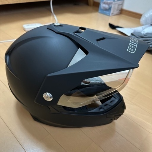 WINS  X-ROAD  ヘルメット　サイズL　ミラーシールド付き