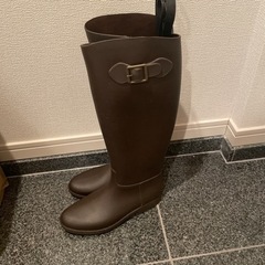 レインブーツ　23.5cmの画像