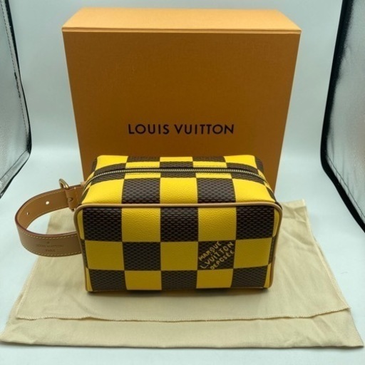 s113603 ルイヴィトン LOUIS VUITTON LV ダミエ ロッカー ドップ キット セカンドバック バック ブランド品 未使用品